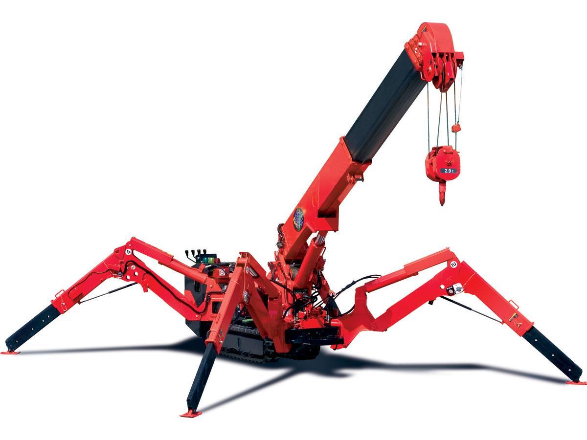 Mini Spider Crane, Boom Length: 14 Mtr, Maximum Lifting Capacity: 3 Mt at best price in Mumbai